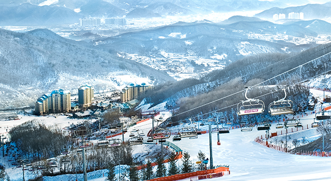 韓國滑雪2024｜京畿道 10. 昆池巖滑雪場度假村