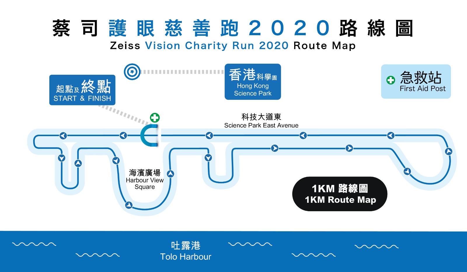 蔡司護眼慈善跑2020丨1公里親子賽