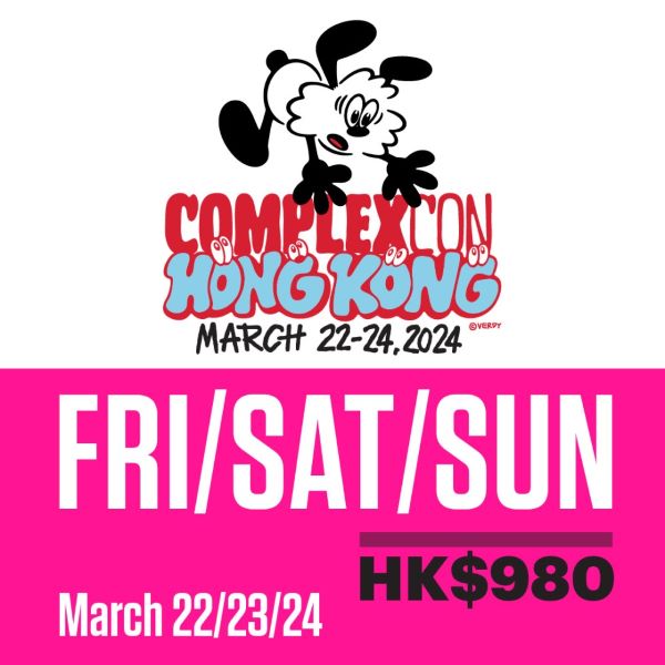 ComplexCon2024｜1.30香港購票連結、門票種類比較、歌手名單！