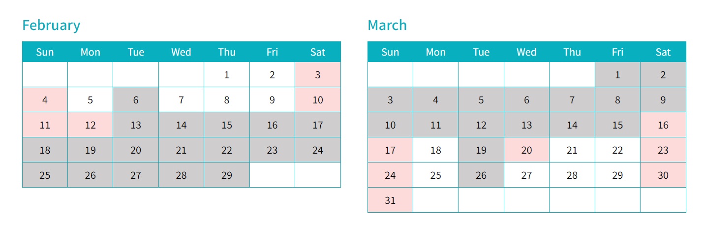 吉卜力樂園2月-3月休園時間表
